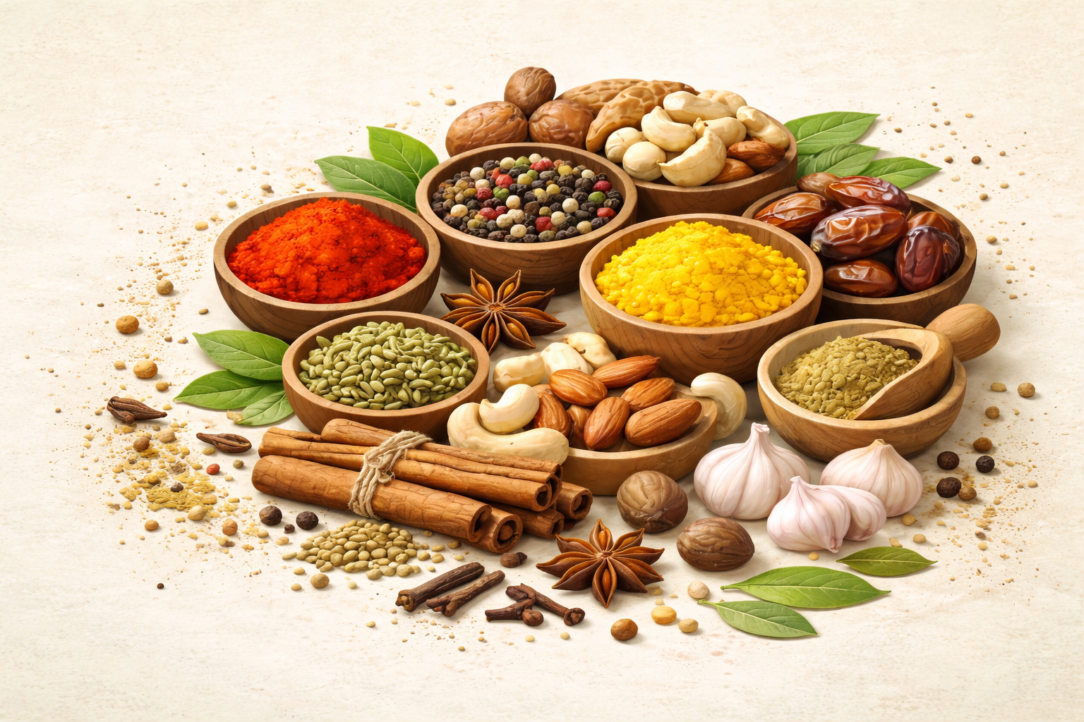 Spices and Dry Fruits